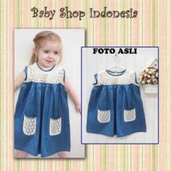 dress denim anak fgfd  large